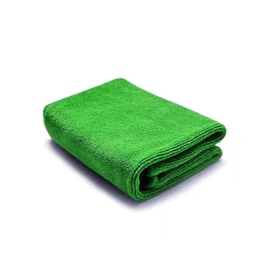 Mikrovláknová utierka 32x32cm 300g/m2 zelená 10 ks