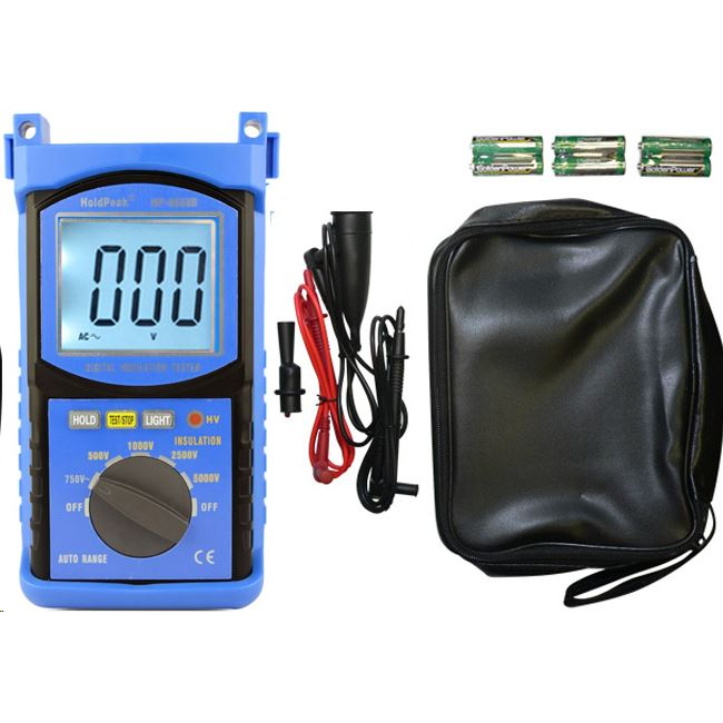 HOLDPEAK 6688C Digitális szigetelési ellenállás mérő (111337) (111337)
