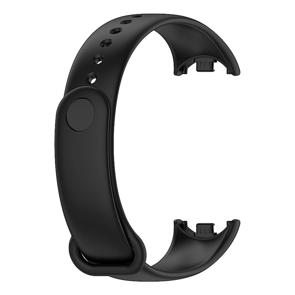 Fusion Waver Xiaomi Mi Band 8 Szilikon Szíj - Fekete
