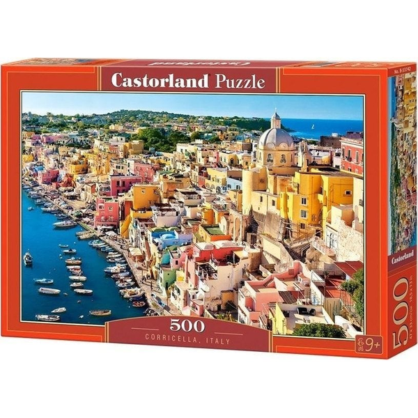 Castorland 500 db-os Puzzle - Corricella Olaszország (B-53742)