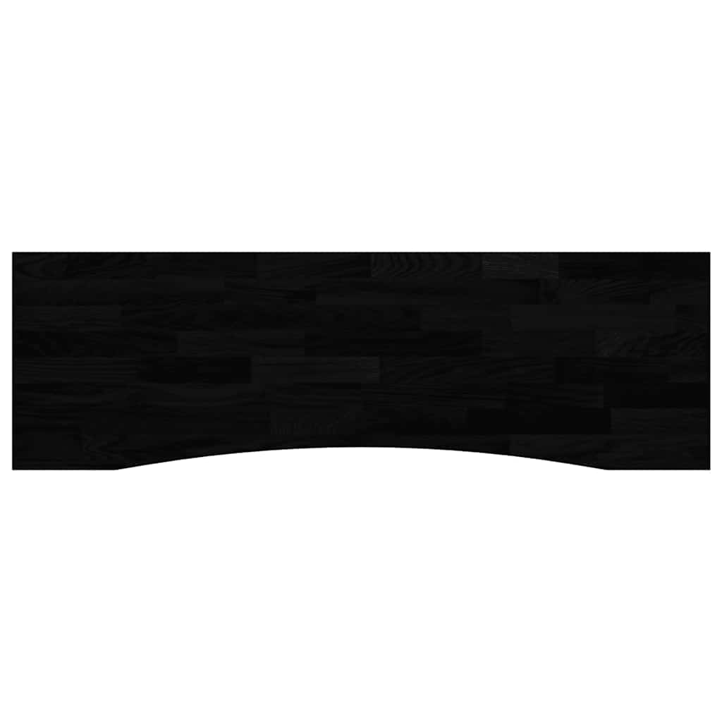 sötétbarna tömör fa tölgyfa téglalap alakú íróasztallap (4009031)