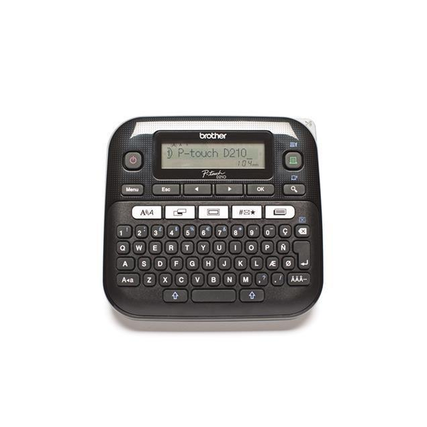 Brother PT-D210 принтер за етикети Термичен трансфер 180 x 180 DPI 20 мм/сек QWERTY