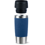 EMSA Travel Mug Classic N2020300 туристическа чаша с дръжка 360 мл Черен, Син, Неръждаема стомана Неръждаема стомана