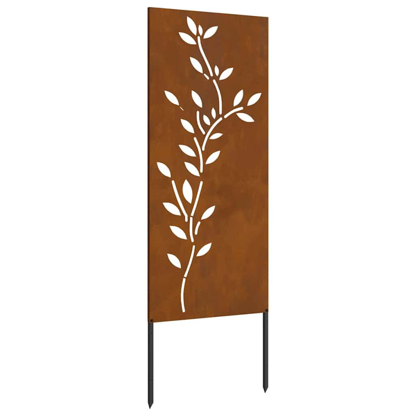 Kerti dekoratív panel Rozsdás 50 x 140 cm időjárásálló acél