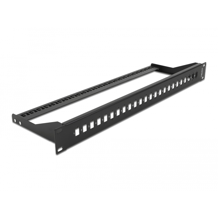 Delock 19 szálpanel 24 db. SC Simplex / LC Duplex -hez (43405) (43405)