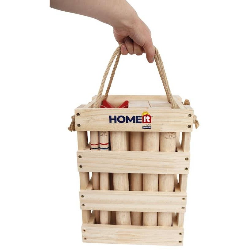 Usorteret HOME It® Play Premium Kubb fa társasjáték (HOM-93208)