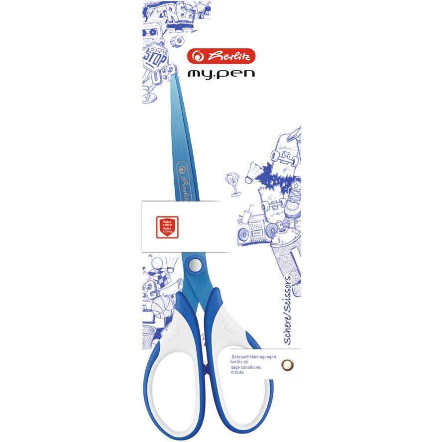 Herlitz Schere my.pen blau/weiß (50046751) (50046751)