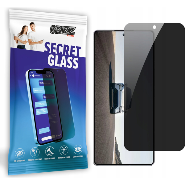  GrizzGlass Szkło prywatyzujące GrizzGlass SecretGlass do Polestar Phone