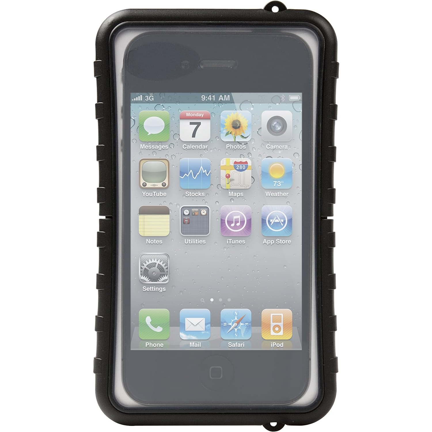 Krussel Sealabox Univerzális vízhatlan Tok - Fekete (95328)