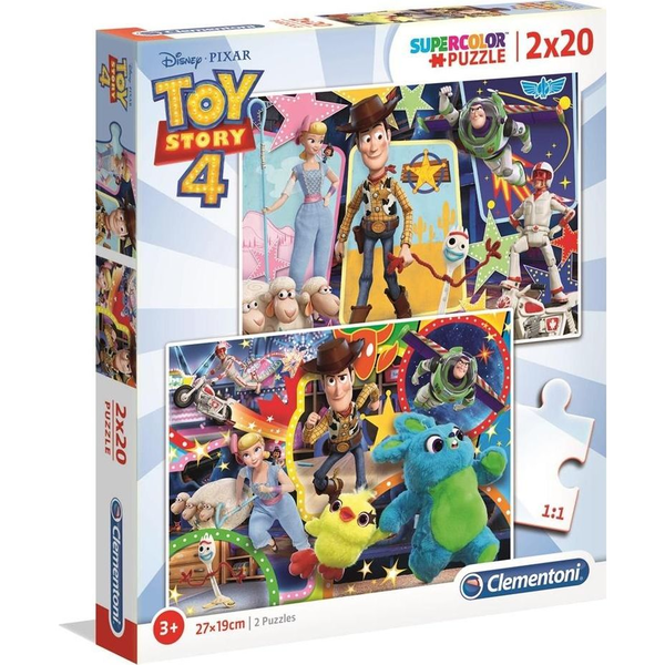Toy Story 4. 2x20 db-os puzzle - Clementoni