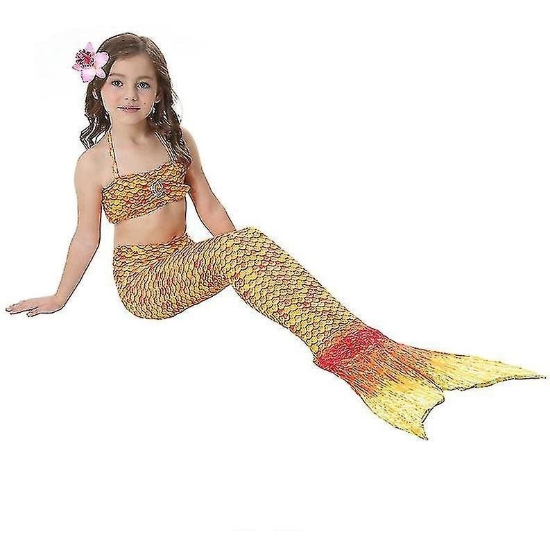 Surtep Kostým na plavání Mořská Panna Mermaid 3-pack Sunshine Vel. 150 (SUR40725)