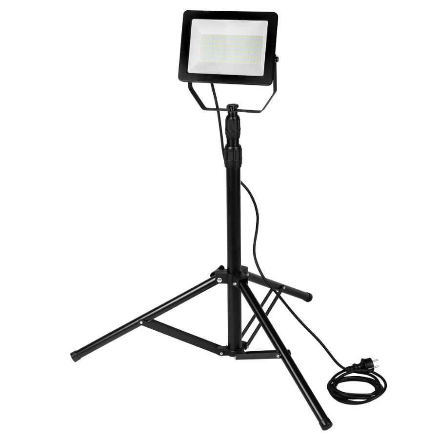 Neo állványos reflektor 230V/100W fekete (99095) (99095)