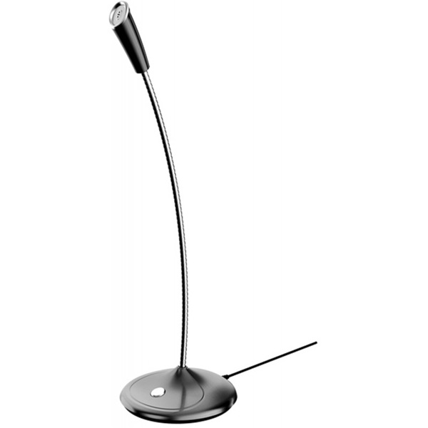 PLATINET Mikrofon, 3,5mm jack, fekete (PMOD2)