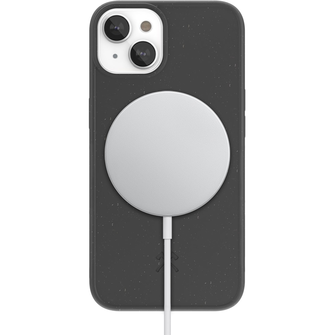Woodcessories Bio Apple iPhone 14 MagSafe Tok - Fekete (ECO670)