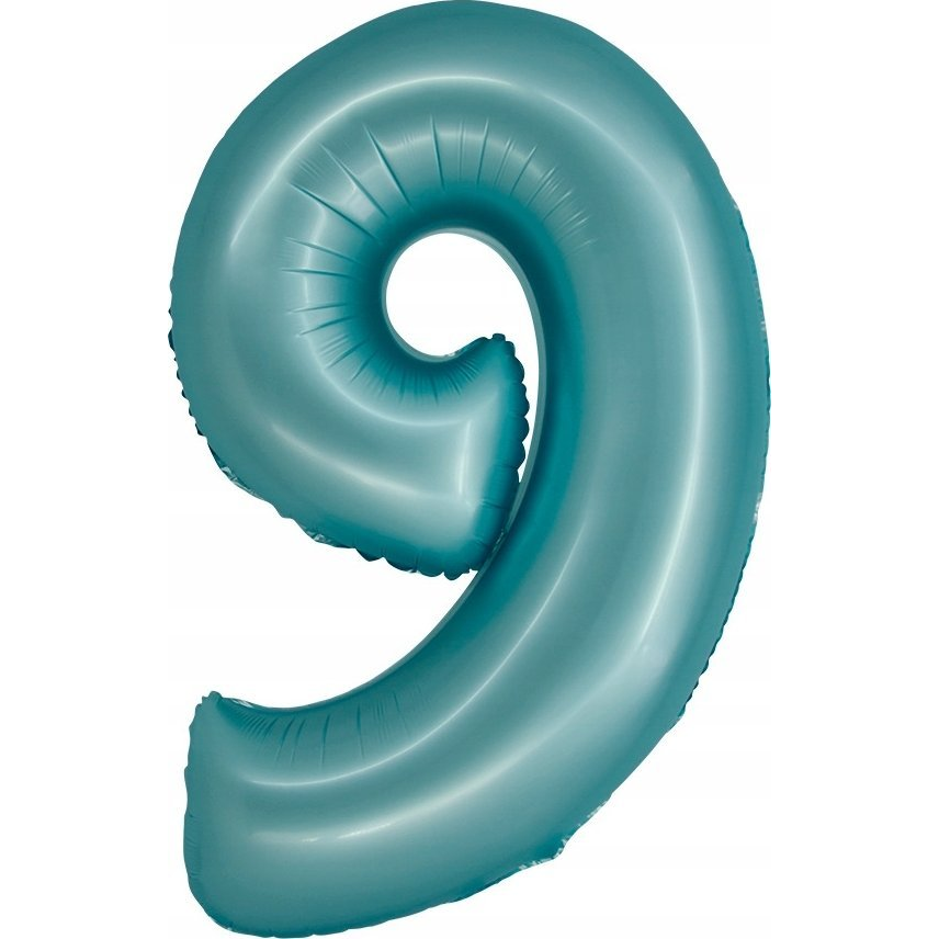 Szám Fólia Lufi - 76 cm, 9-es, Kék (CH-SJN9)