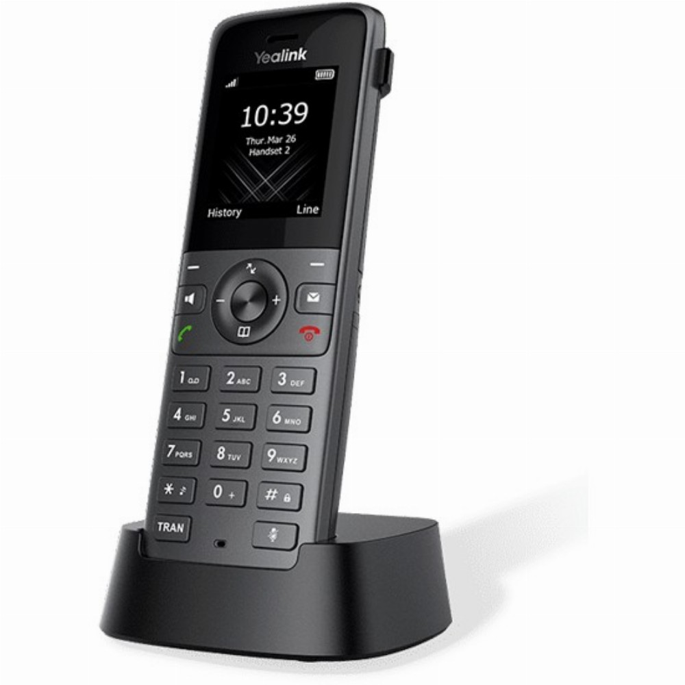 Yealink W73H IP telefon Fekete 2 sorok TFT (W73H)
