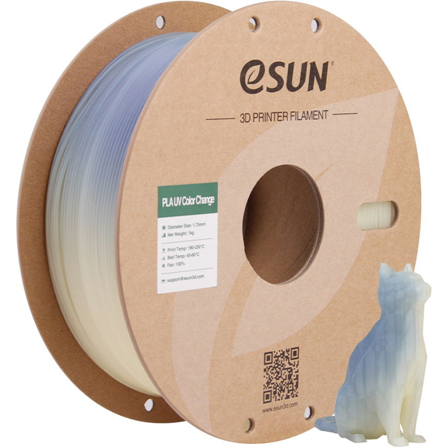 eSUN PLA-UV Color Change UV change Blue 1kg (ESU241212)