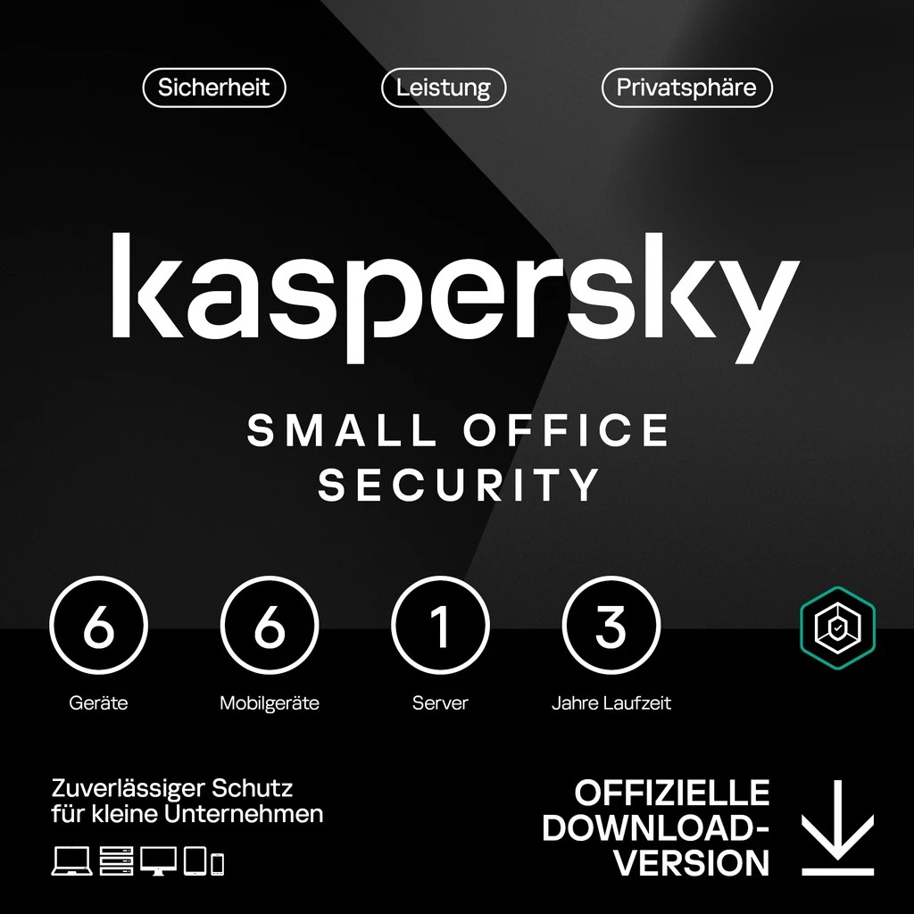 Kaspersky Small Office Security - 6 Felhasználó, 3 Év KL4541XDFTS elektronikus licensz