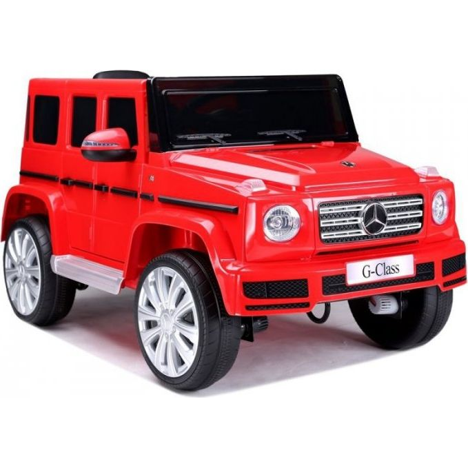 Mercedes G-Class 7914 12 V Elektromos Kisautó - 2.4 GHz, Szülői Távirányítóval, Nyitható Ajtóval, EVA Kerekekkel, Piros (7914)