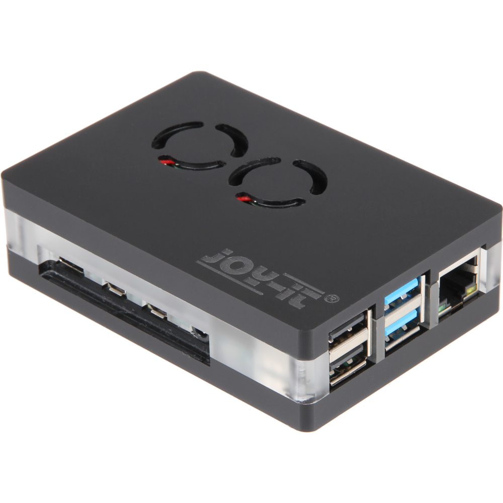 Puzdro pre Raspberry Pi 4 Joy-It (RB-CASEP4+03B)