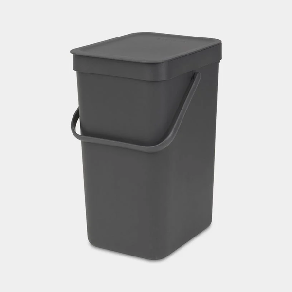 Brabantia Sort & Go 12 literes hulladékgyűjtő szemetes - Sötétszürke