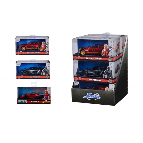 Dickie Toys Jada Marvel játékautó készlet (1:32) - (3db/csomag)