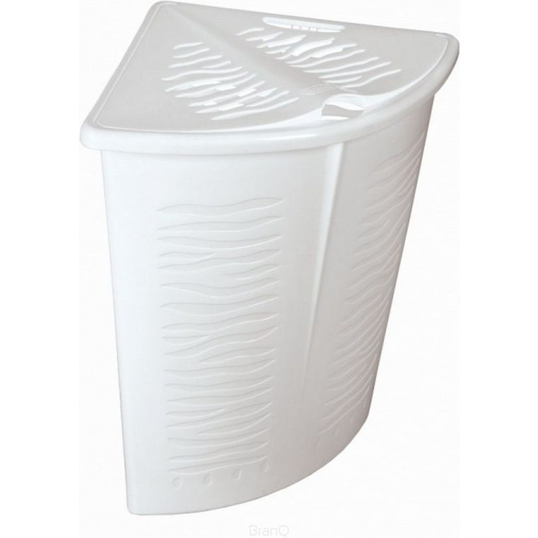 BranQ Sarok Szennyeskosár Zebra 45L BranQ Fehér (BRA000064)