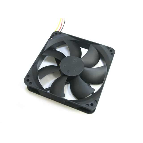 Chieftec AF-1225S Computerkølesystem Computerkabinet Ventilator Sort