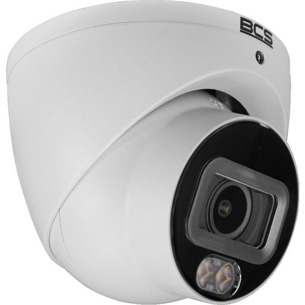 BCS BCS-L-EIP14FCL3-Ai1 4MP-os IP kupola kamera NightColor technológiával és mikrofonnal