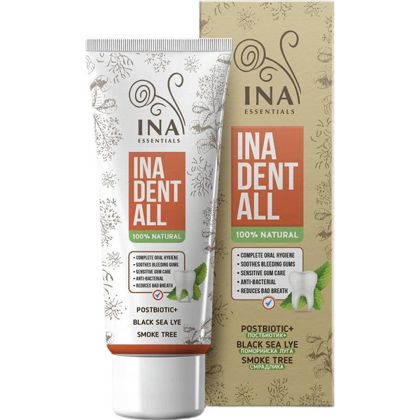 Essentials INA Ina Dent-All pasta do zębów bez fluoru 75ml