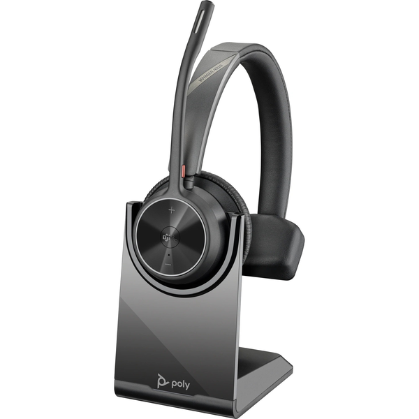 HP Poly Voyager 4310-M UC Bluetooth Mono Headset - Fekete
