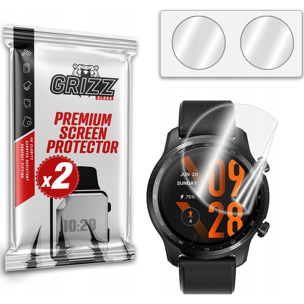  GrizzGlass Folia ceramiczna GrizzGlass CeramicFilm TicWatch 3 Pro Ultra