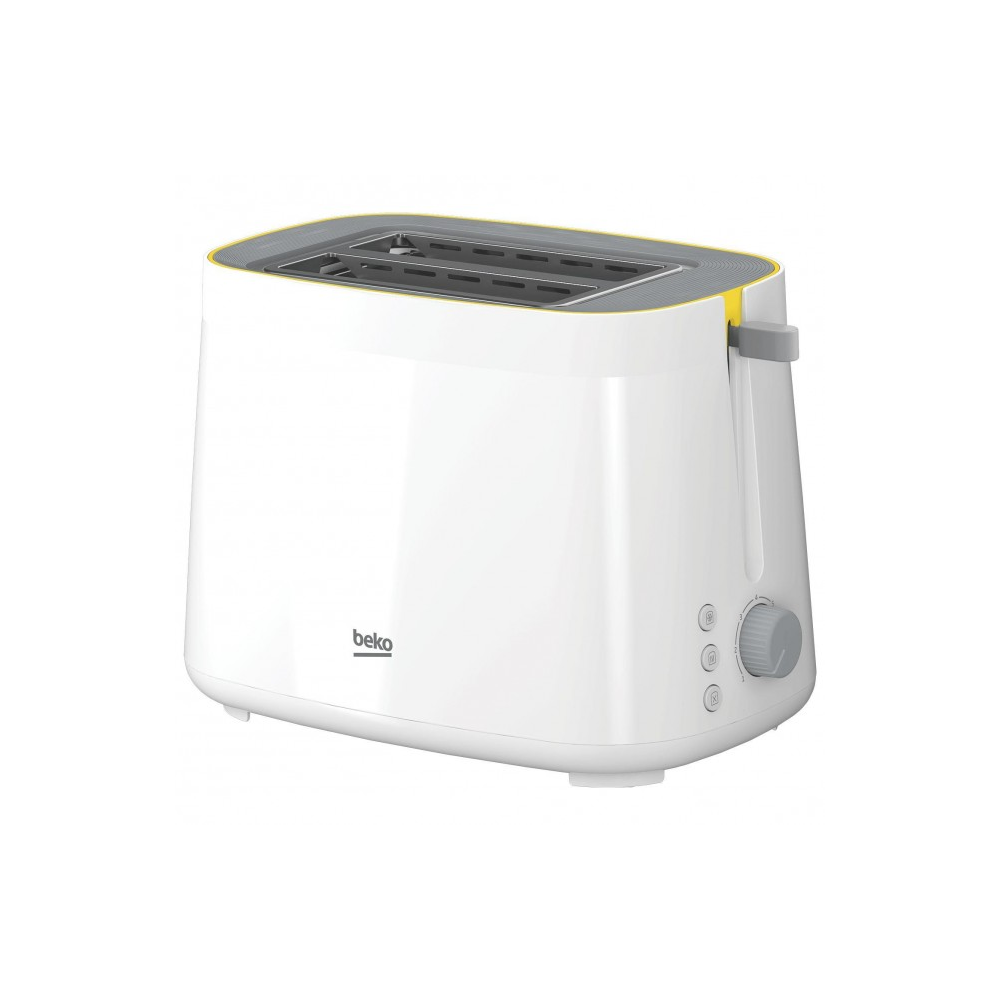 Beko TAM 4220 W kenyérpirító 6 2 szeletek száma 800 W Krém (TAM4220W)