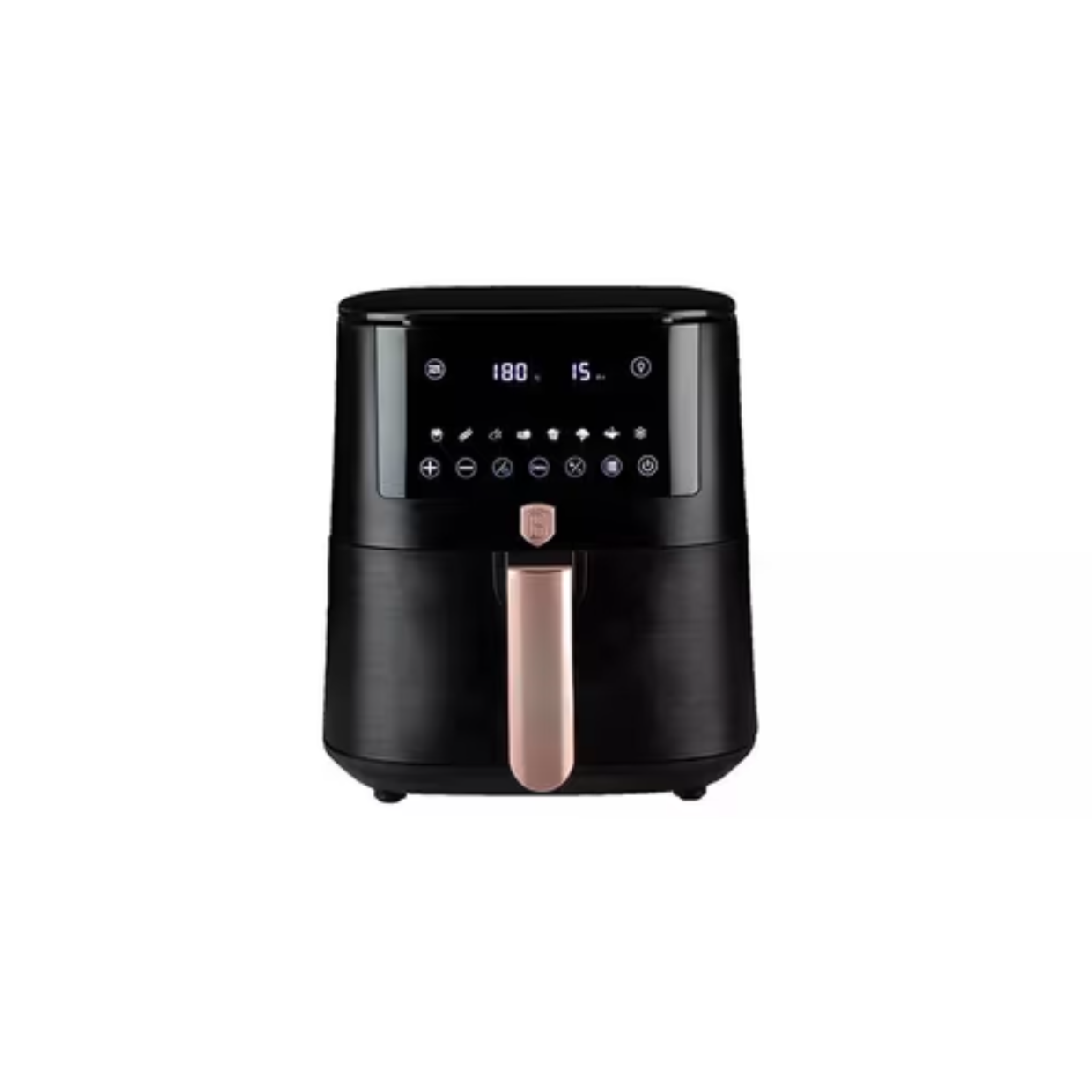 Berlinger Haus BH/9537 AirFryer Forrólevegős sütő 5L 1400 Watt - Fekete / Rózsaarany (BH/9537)