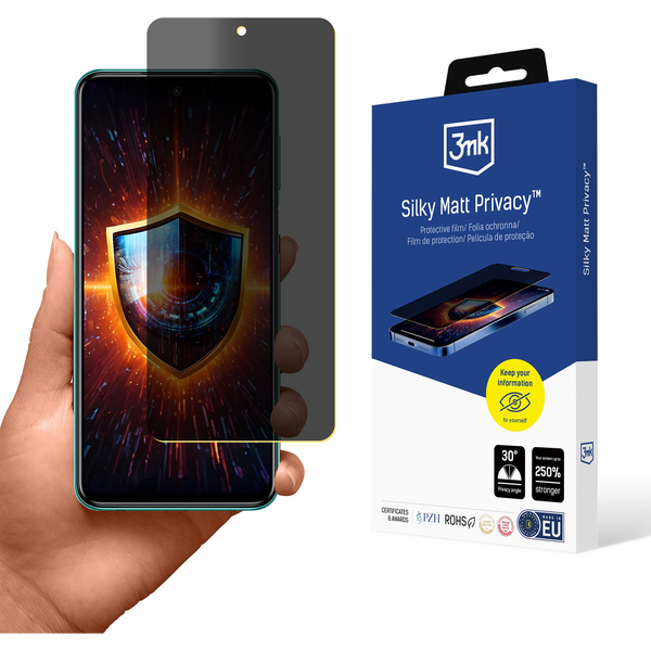 3mk Silky Matt Privacy pro Xiaomi Redmi Note 9 Pro 4G
