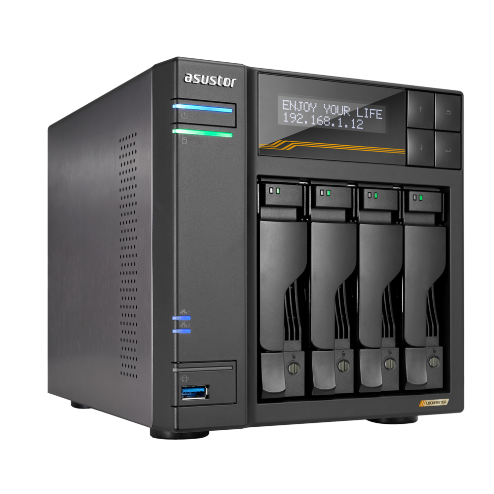 Asustor LOCKERSTOR 4 Gen3 AS6804T NAS (AS6804T)