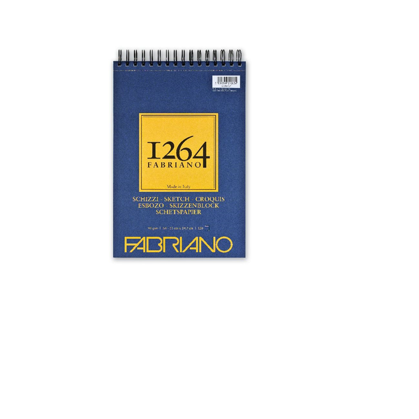Bloc Espiral Fabriano 1264 Croquis A4 120h 90g