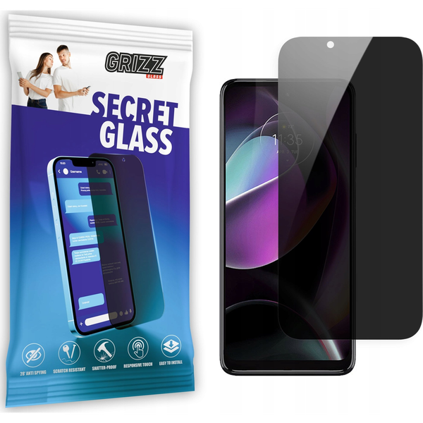  GrizzGlass Szkło prywatyzujące GrizzGlass SecretGlass Motorola Moto G (2022)