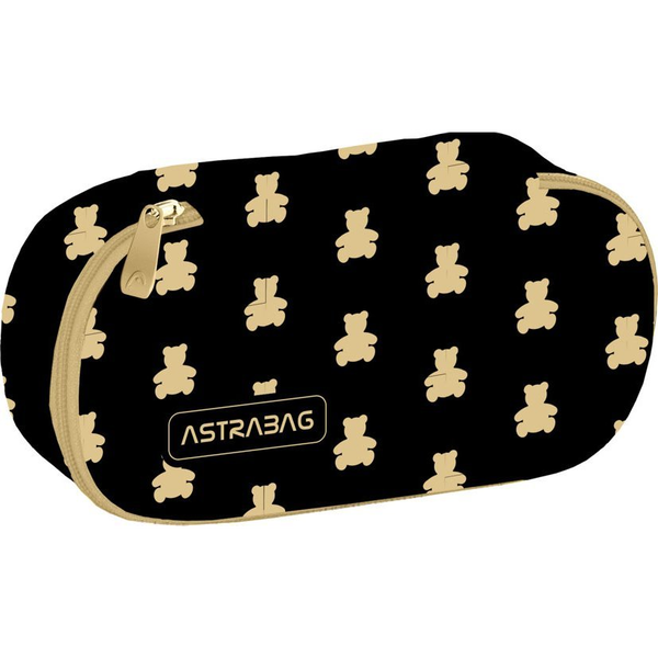 Astra Ovális Tolltartó - Golden Teddy