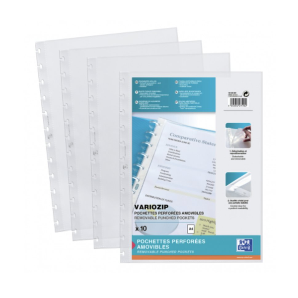 Oxford Prospekthülle Spezialhüllen manageMe! A4 10Stk