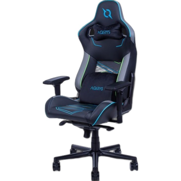 AQIRYS Hyperion Gaming Szék Fekete/Szürke/Kék
