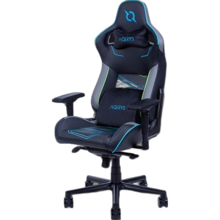 AQIRYS Hyperion Gaming Szék Fekete/Szürke/Kék (AQI-GA-FG-5)