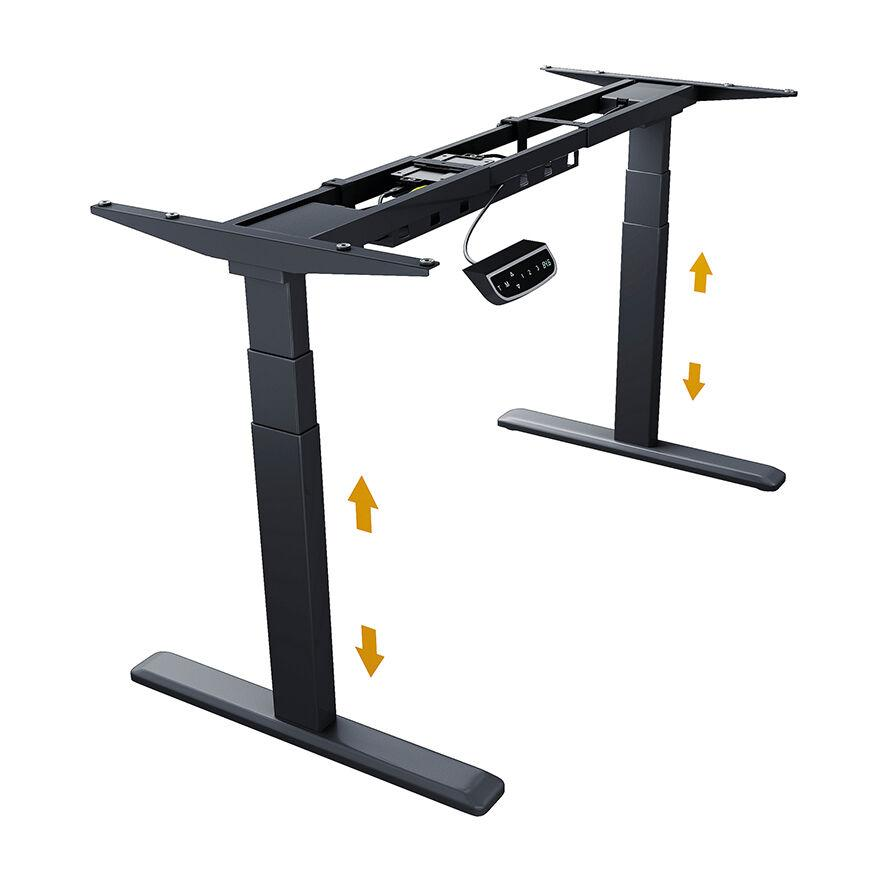 ICY BOX IB-EW205B-T Elektromos 2 láb(ak) Fekete (IB-EW205B-T)