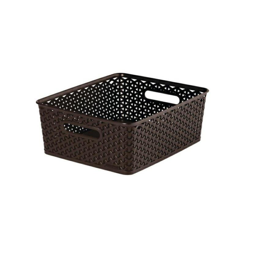 Univerzális rattan kosár, barna (196888)