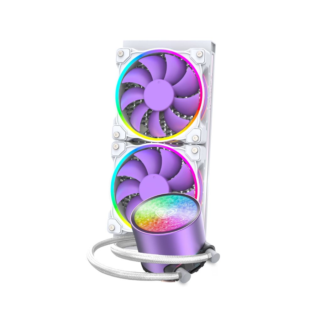 ID-COOLING PINKFLOW 240 DIAMOND PURPLE vízhűtés (PINKFLOW 240 DIAMOND PURPLE)