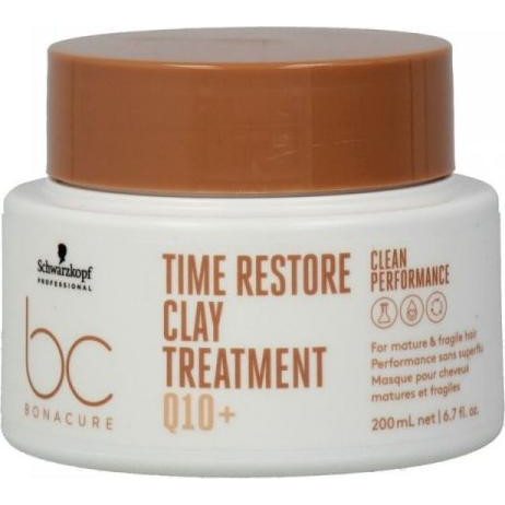 SCHWARZKOPF Professional BC Bonacure Clean Balance Time Restore Agyagos kúra 200 ml (133887)