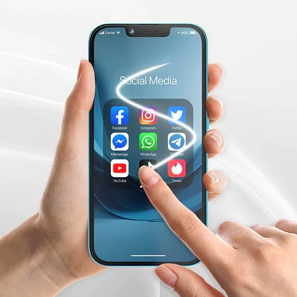 Matowe szkło prywatyzujące GrizzGlass SecretGlass do Apple iPhone 17 Pro Max