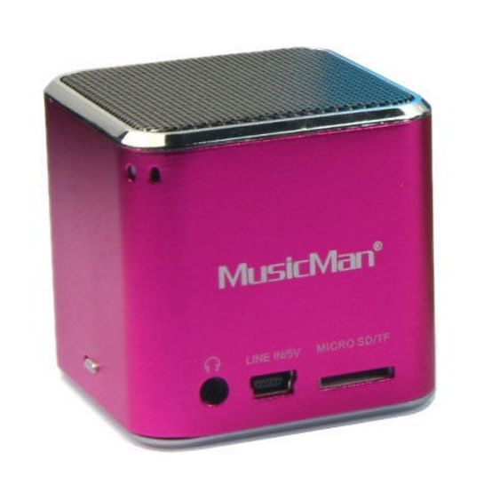 Technaxx MusicMan Mini Wireless SoundStation BT-X2 Pink (3810)