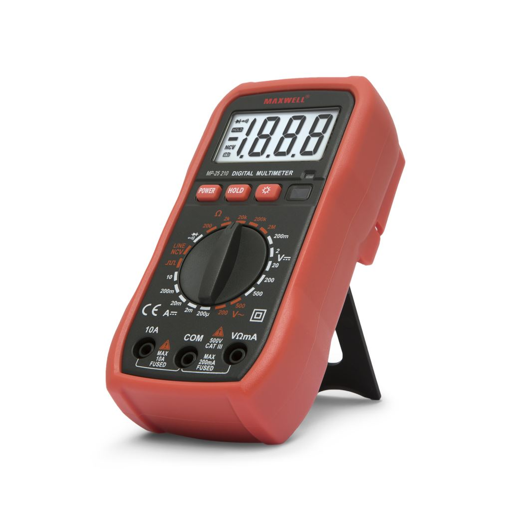 Maxwell digitális zseb multiméter (25210) (25210)