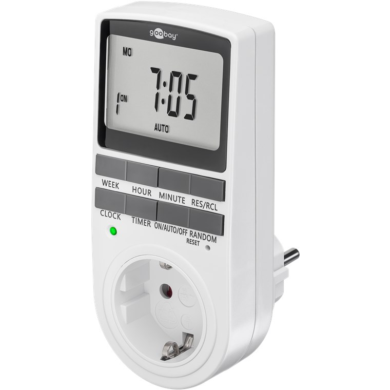Goobay 64900 Időzítő kapcsolós aljzat (64900)